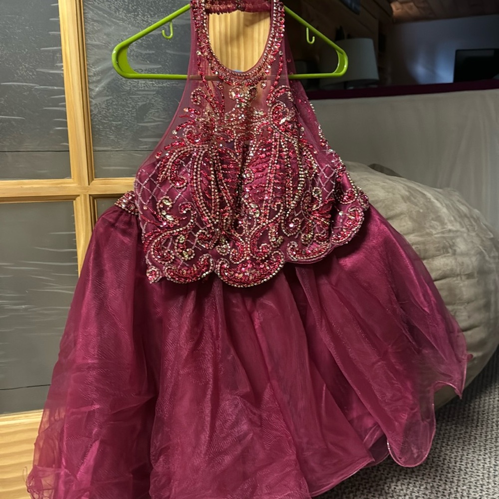 Women’s two piece homecoming or prom dress. Worn once.